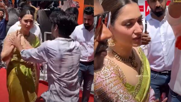 Tamannaah Bhatia's Fan Breaks Security, Grabs Her Hand, Actress Reaction Wins Internet. VIRAL Video