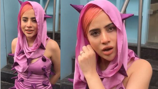 Urfi Javed’s BIZARRE Dragon-Fruit Inspired Outfit Leaves Internet In Splits; Netizens Ask ‘Ye Baithegi Kaise’