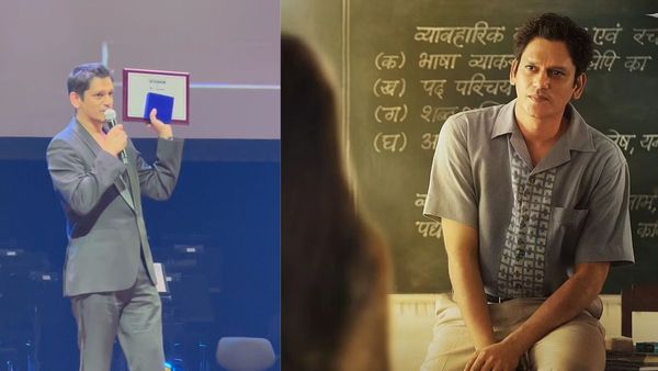 Vijay Varma Wins Best Actor Award For Dahaad At IFFM 2023, Dedicates Award To THIS Special Person