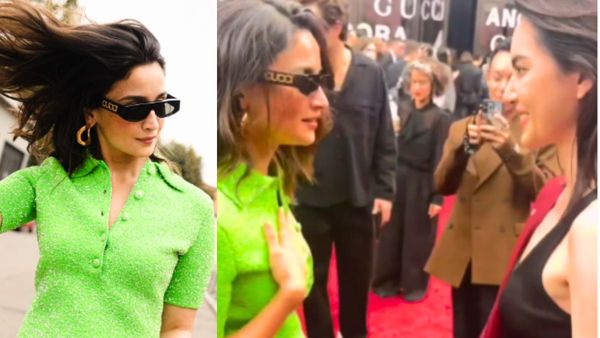 TROLLED! Alia Bhatt Chews Gum While Talking To Thai Actress Davika Hoorne, Netizens Call Her MANNERLESS