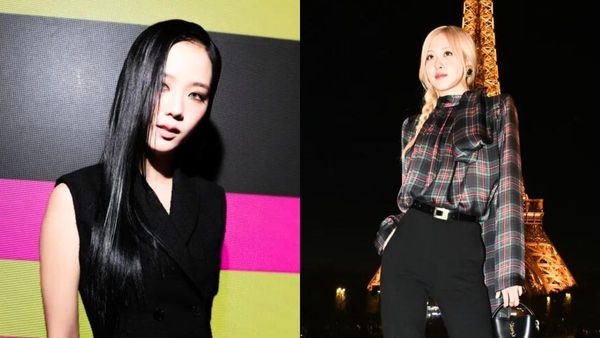 Paris Fashion Week 2023: BLACKPINK's Rose & Jisoo Enchant Fans In An All-Black Outfit At YSL & Dior Event