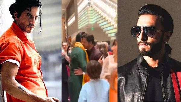 OG Don Vs New Don: Shah Rukh Khan Ranveer Singh Face Each Other At Ambani's Ganesh Chaturthi Bash; Watch Video