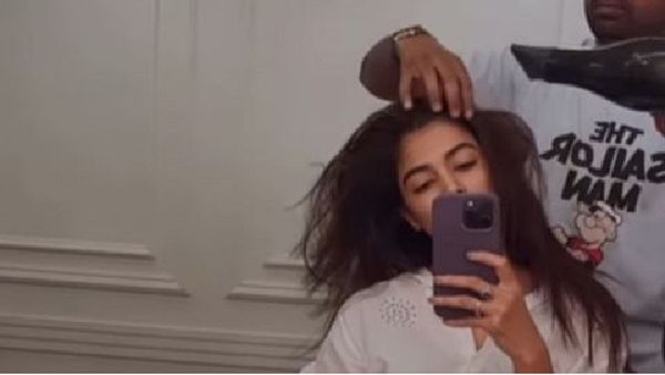 Pan-India Star Pooja Hegde Shares a Sneak Peek as She Gets Ready in Her Vanity Van