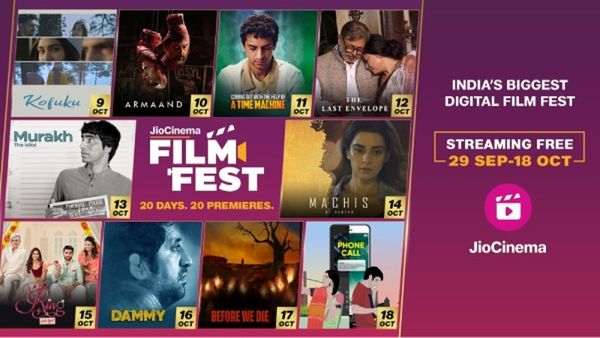 JioCinema Launches India’s Biggest Digital Film Festival Starting September 29
