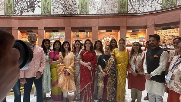 Tamannaah Bhatia Praises Women's Reservation Bill, Visits Delhi Parliament