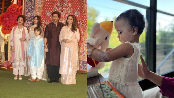 ENT Live Updates: SRK Steals The Show At Ambani’s Ganeshotsav Bash; PeeCee Welcomes Bappa With Daughter Malti