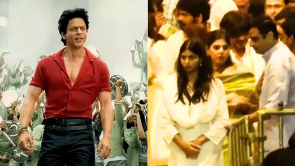 Jawan: Shah Rukh Khan Wears Dhoti As He Offers Prayers At Tirupati With Daughter Suhana & Nayanthara | VIDEO