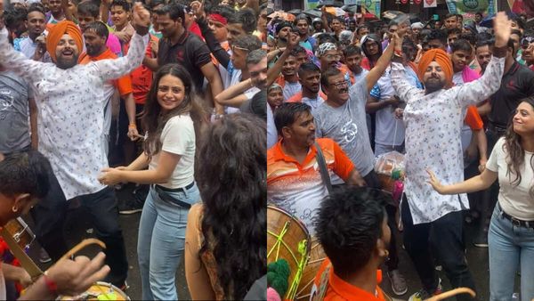 TMKOC Actor Kanwalpreet Singh enjoys Dahi Handi celebration on Janmashtami; See this