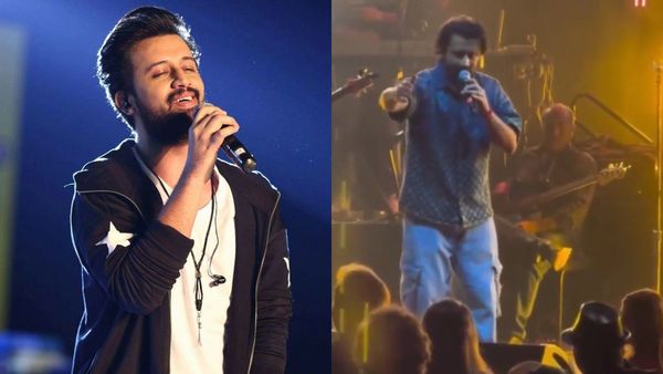 Atif Aslam Stops Concert Mid-Way As Fans Throw Money On Stage; Netizens Feel He Is COPYING Arijit Singh. VIDEO