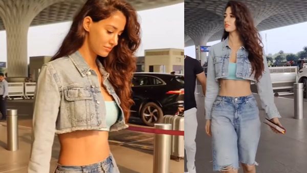 Disha Patani Gets BODY-SHAMED As She Flaunts Abs In Bralette & Denim Shorts; Netizens Call Her MALNOURISHED