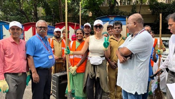 Shama Sikander Sets An Example, Joins Swachh Bharat Abhiyan To Spread Awareness Around Cleanliness