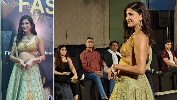 Aahana Kumra Looks Like A Timeless Beauty As She Stuns Everyone As The Show Stopper For The DOI Fashion Show