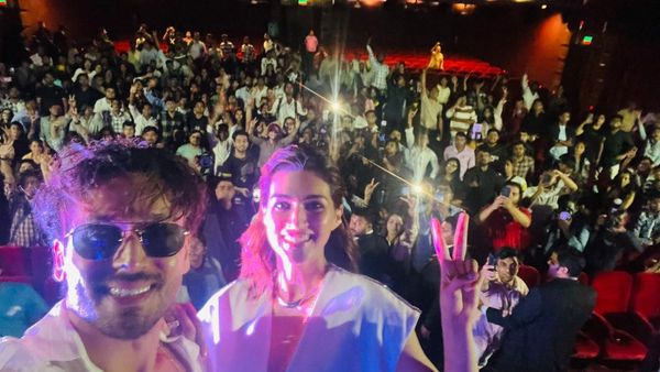 Ganapath Fever Grips Delhi! Fans Go Wild For Tiger Shroff & Kriti Sanon At Promotions!