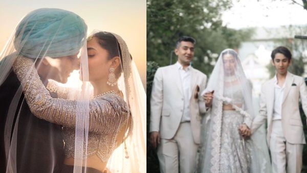 Bride Mahira Khan Walks Down The Aisle With Son Azlan, Salim Karim In Tears; See DREAMY Video 