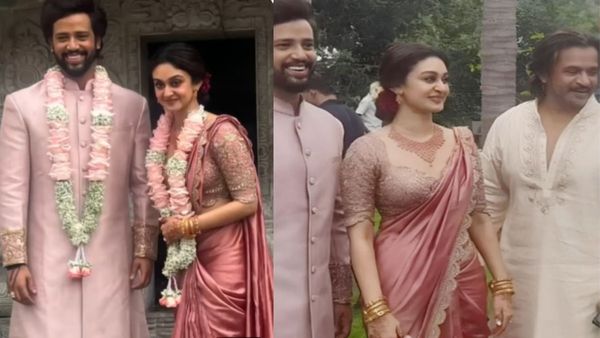 Aishwarya Arjun & Umapathy Ramaiah's Engagement Pics Go Viral; Congratulations Pour In For Kollywood Couple