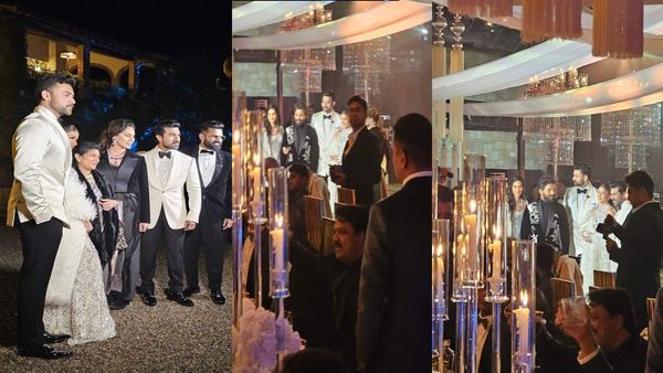 Varun Tej & Lavanya Tripathi Wedding: Allu Arjun & Ram Charan Dress In W&B Code; Pose Together For Cocktails