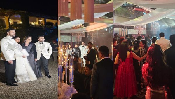 Varun Tej & Lavanya Tripathi Wedding: Mega Cousins Ram Charan, Allu Arjun, & Others Revel; Cocktail Pics Out