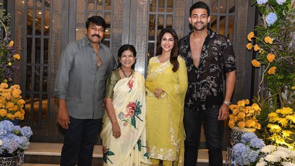 Varun Tej And Lavanya's Pre-Wedding Extravaganza Kicks Off, Chiranjeevi Unveils Captivating Pictures