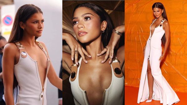 Paris Fashion Week 2023: Zendaya Goes BOLD In A Risque Zipper Dress With Plunging Neckline From Louis Vuitton