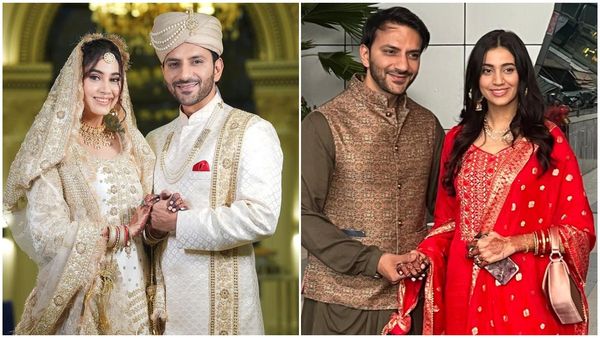 Ali Merchant & Andleeb Zaidi Gets Married; Look Enchanting As They Make First Appearance After Tying The Knot