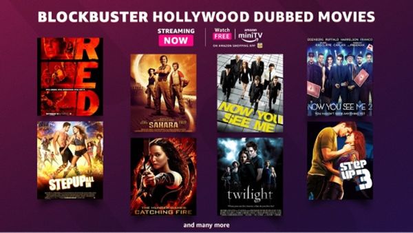 Amazon miniTV Set To Provide Entertainment With Hollywood Movies Dubbed In Hindi & South Languages
