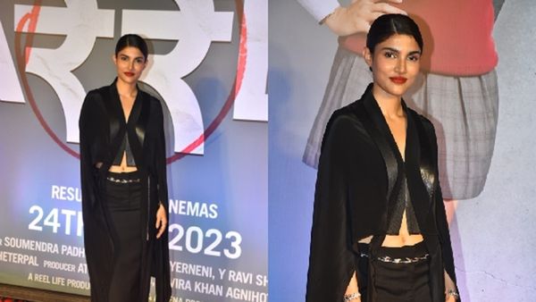 Alizeh Agnihotri Radiates Elegance In All-Black Ensemble From At Debut Movie ‘Farrey’ Premiere