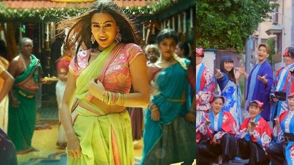 Sara Ali Khan's Japanese Fans Flashmob Street; Groove To Her Song Chaka Chak From Atrangi Re