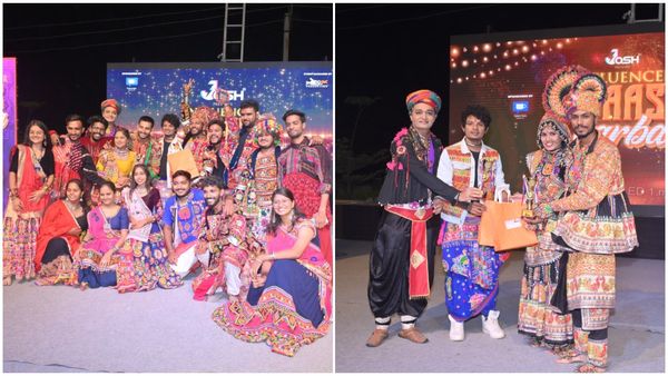 Josh Influencers Raas Garba: A night filled with Laughter, Joy, and Creator Gratification!