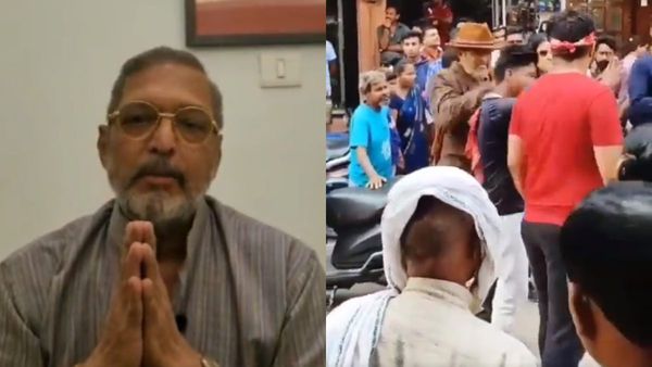 Nana Patekar BREAKS SILENCE On Viral Video Of Him Hitting Fan, Says, ‘Please Forgive Me’