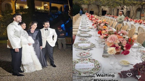 Varun Tej & Lavanya Tripathi Wedding: Ram Charan's Wife Upasana Shares Sit Down Dinner Decor; She 'Can't Wait'