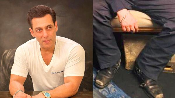 Salman Khan's Pic With Torn Shoes Goes Viral During An Event; Fan Jokes: Bhai Ne Mannat Mang Rkhi Hai Ki Shadi