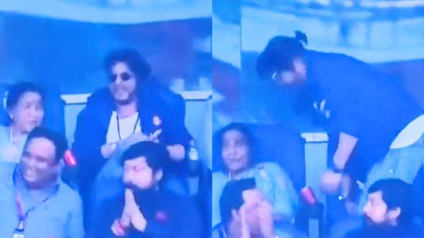 SRK's Kind Gesture Towards Asha Bhosle During World Cup Final Goes VIRAL; Fans Call Him ‘Organic Megastar'