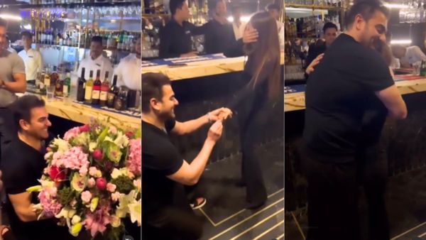 WATCH | Arbaaz Khan Gets Down On One Knee To Propose Sshura Khan For Marriage, Check Out Son Arhaan's REACTION