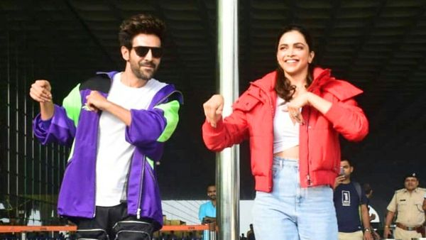 When Kartik Aaryan Taught Deepika Padukone His ‘Dheeme Dheeme' Hookstep At The Airport; Watch