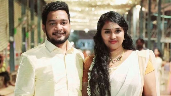 Bigg Boss Malayalam 4’s Shalini Nair Gets Married Again; Shares 1st Pic With Husband Dileep Post Wedding