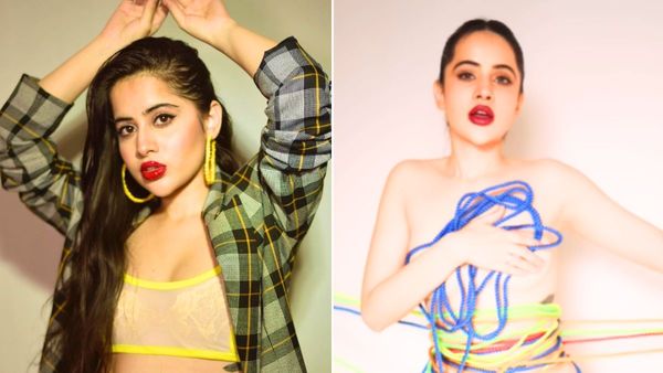 Urfi Javed Covers Her Modesty With Ropes In New Topless BOLD Video; Netizens Say: Dharti Ka Sabse Bada Ajeeb