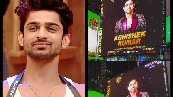 Bigg Boss 17: Abhishek Kumar On Times Square Billboards- ONCE Again. Fans Shower Love