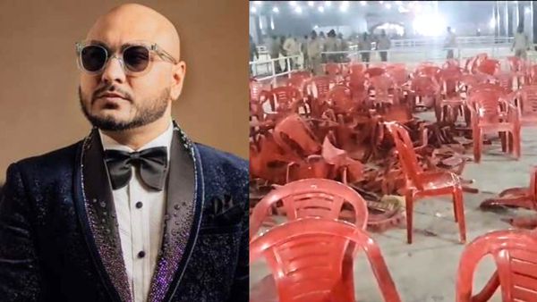 Singer B Praak's UP Concert Ends After Crowd Ransacks Venue, Viral Videos Capture Broken Chairs & Property