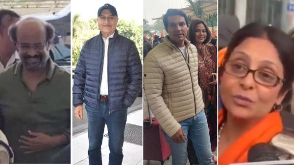 Ram Mandir Pran Pratishtha Ceremony: Rajinikanth To Randeep Hooda, Other Celebs Arrive In Ayodhya