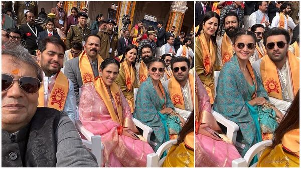 Fans React As Ranbir Kapoor, Katrina Kaif Attend Ram Mandir Consecration Ceremony: Exes Phir Se Ek Sath