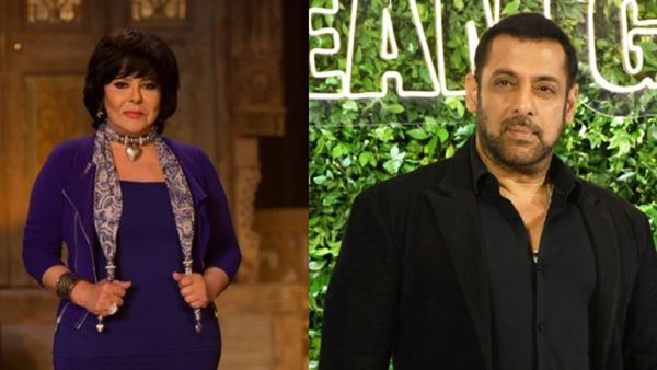 Salman Khan Honours Egyptian Actress Essad Youniss With The Lifetime Achievement Award At Joy Awards