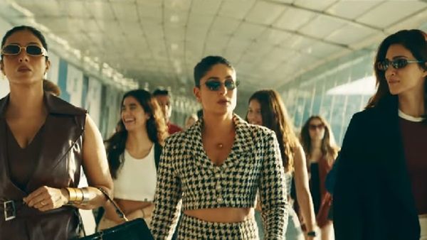 Crew Teaser Review: Tabu, Kareena Kapoor, Kriti Sanon Turn Sassy Flight Attendants, Choli Ke Peeche About To..