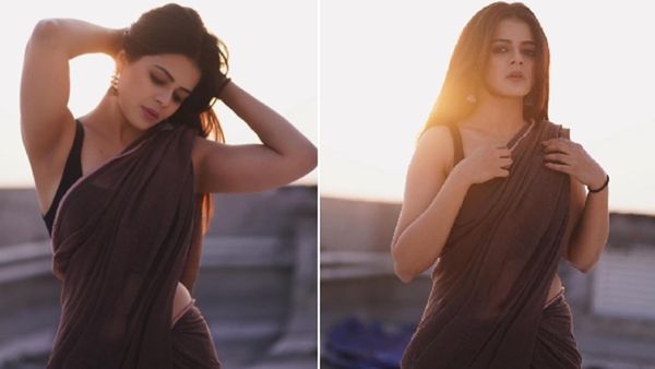 Thapki Pyaar Ki's Jigyasa Singh Looks Timeless Beauty As She Sizzles In Maroon Saree- See HOT PICS
