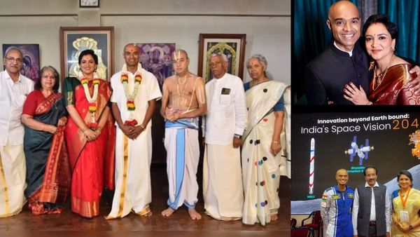 Actress Lena Reveals Marriage To Gaganyaan Astronaut Designate Prasanth Balakrishnan Nair