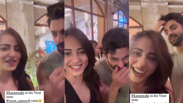 Niyati Fatnani Reunites With Karan Wahi, Fans Go 'We Want Them Together Again'. He Says 'Abhi Clean Shaven...'