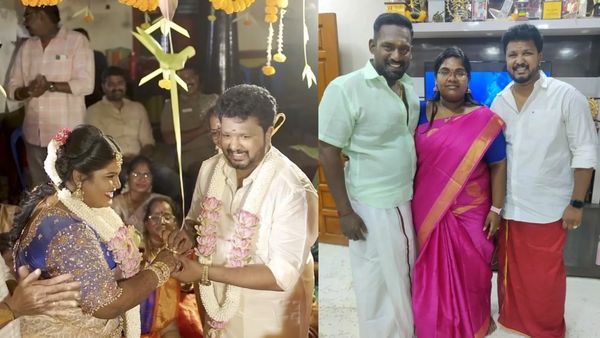 Robo Sankar's Daughter Indraja Sankar Exchanges Rings With Her Maternal Uncle Karthi; Engagement Pics Go Vira