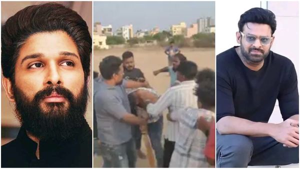 SHOCKING Viral Video: Allu Arjun Fans Brutally Assault Prabhas Fan, Demand 'Jai Allu Arjun' Chant