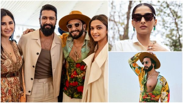 Anant Ambani Pre-Wedding Bash Jungle-Themed Event: Ranveer-Deepika Pose With Vicky-Katrina (VIRAL PICS)