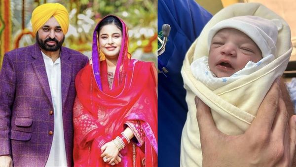 Punjab CM Bhagwant Mann Welcomes Baby Girl At 51; Shares First Pic Of His Newborn Daughter