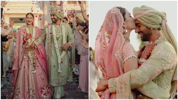 FIRST PICS: Pulkit Samrat And Kriti Kharbanda Get Married; Couple Beams With Joy In Dreamy Photos